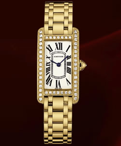Luxury Cartier Tank Cartier watch WB7072K2 on sale